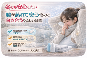 脇が蒸れて臭う悩みと向き合う